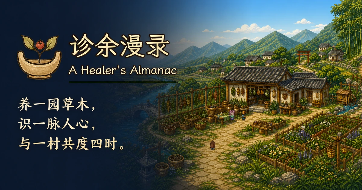 已经拥有公开地址与分享卡片的《诊余漫录》网站